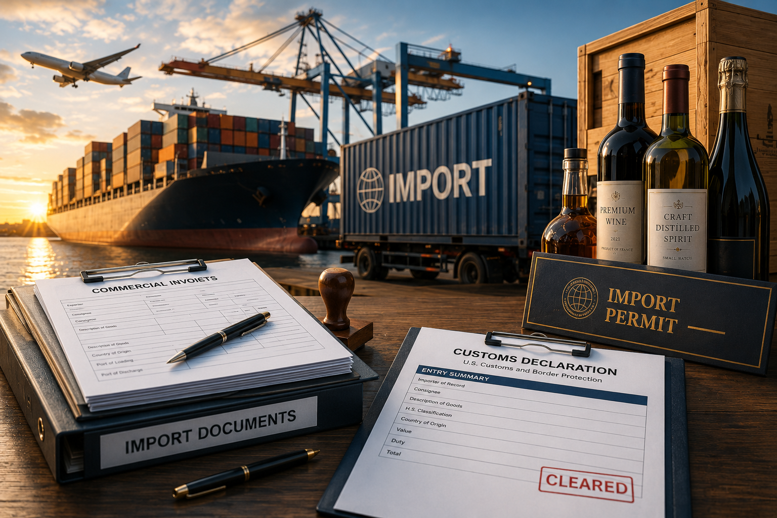 Imports service background